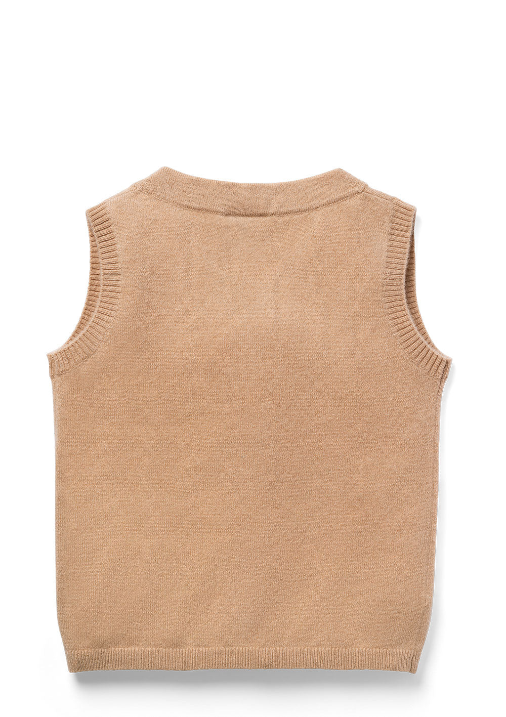 nuna Cashmere Weste tan