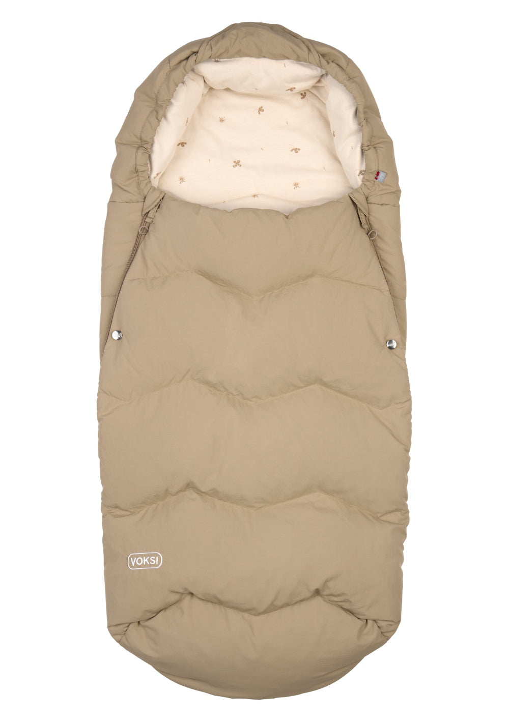 voksi schlafsack Voksi Fußsack 'Explorer' Dark Sand