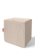 4er-Set Spiel-Elemente 'Cubes' Cord Creme Beige