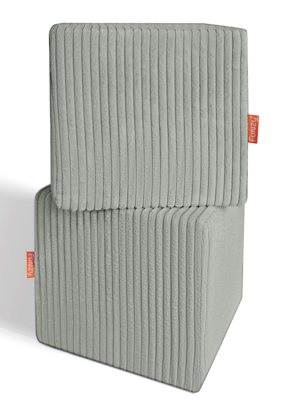 Funzy 4er-Set Spiel-Elemente 'Cubes' Cord Salbei Grün