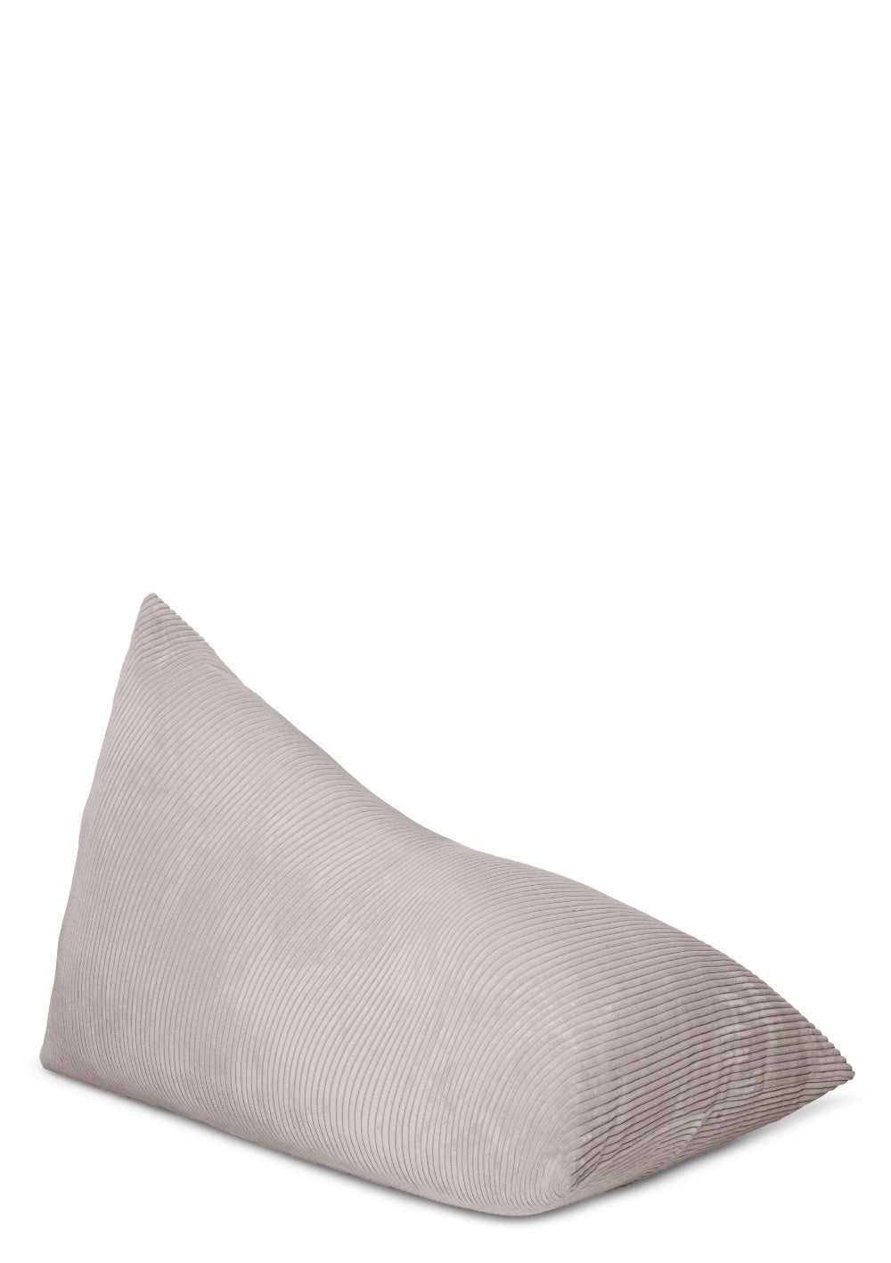 Funzy Lounger Sitzsack Cord Koala Grau