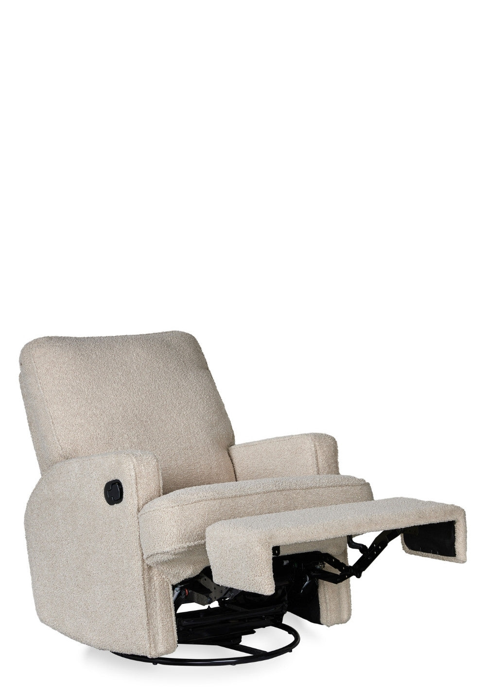 Quax Liegesessel 'Swivel & Gliding Recliner' mit manueller Relax-Funktion Teddy Taupe