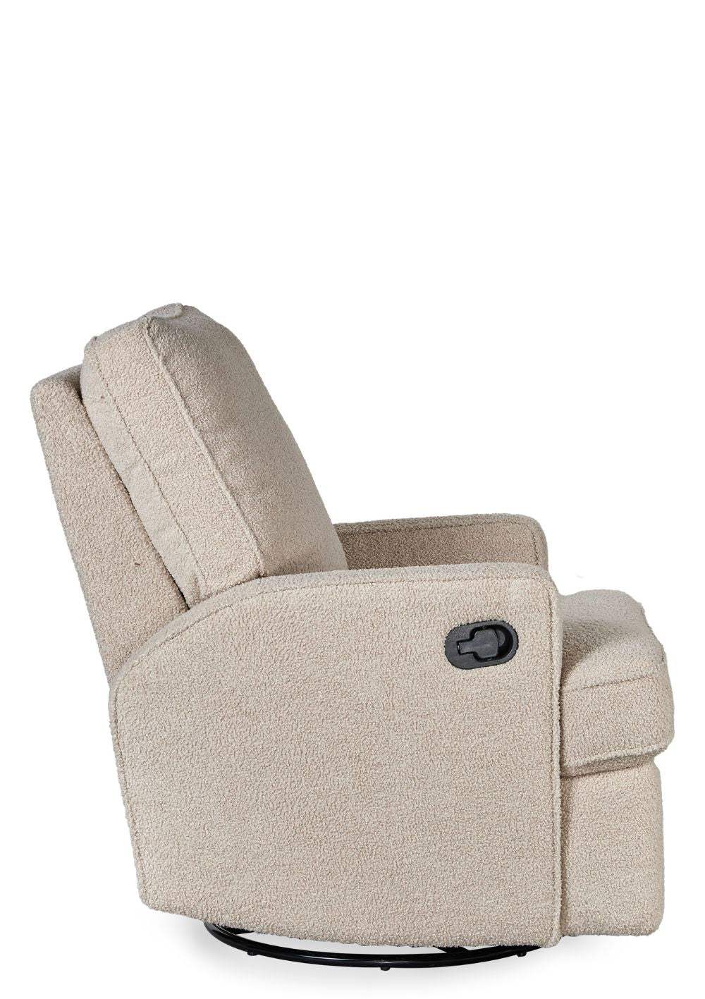 Quax Liegesessel 'Swivel & Gliding Recliner' mit manueller Relax-Funktion Teddy Taupe