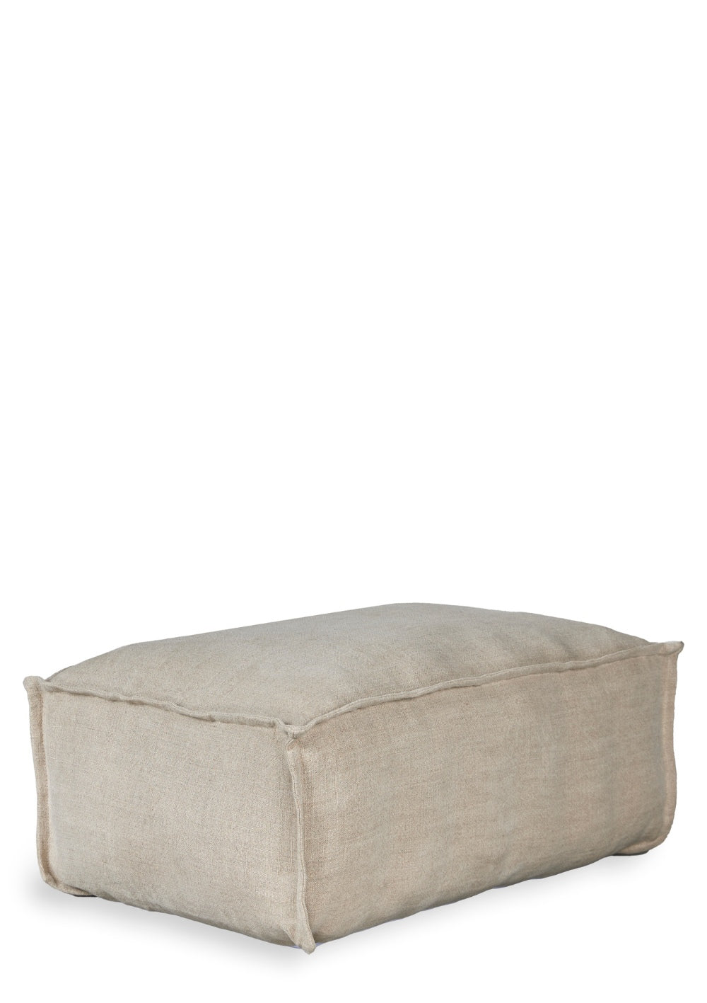Quax Hocker 'Linen Ottoman' Beige
