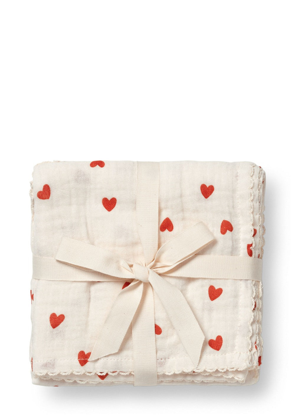 Dear April 3er Pack Musselin Mulltücher 'Mio' Little Love