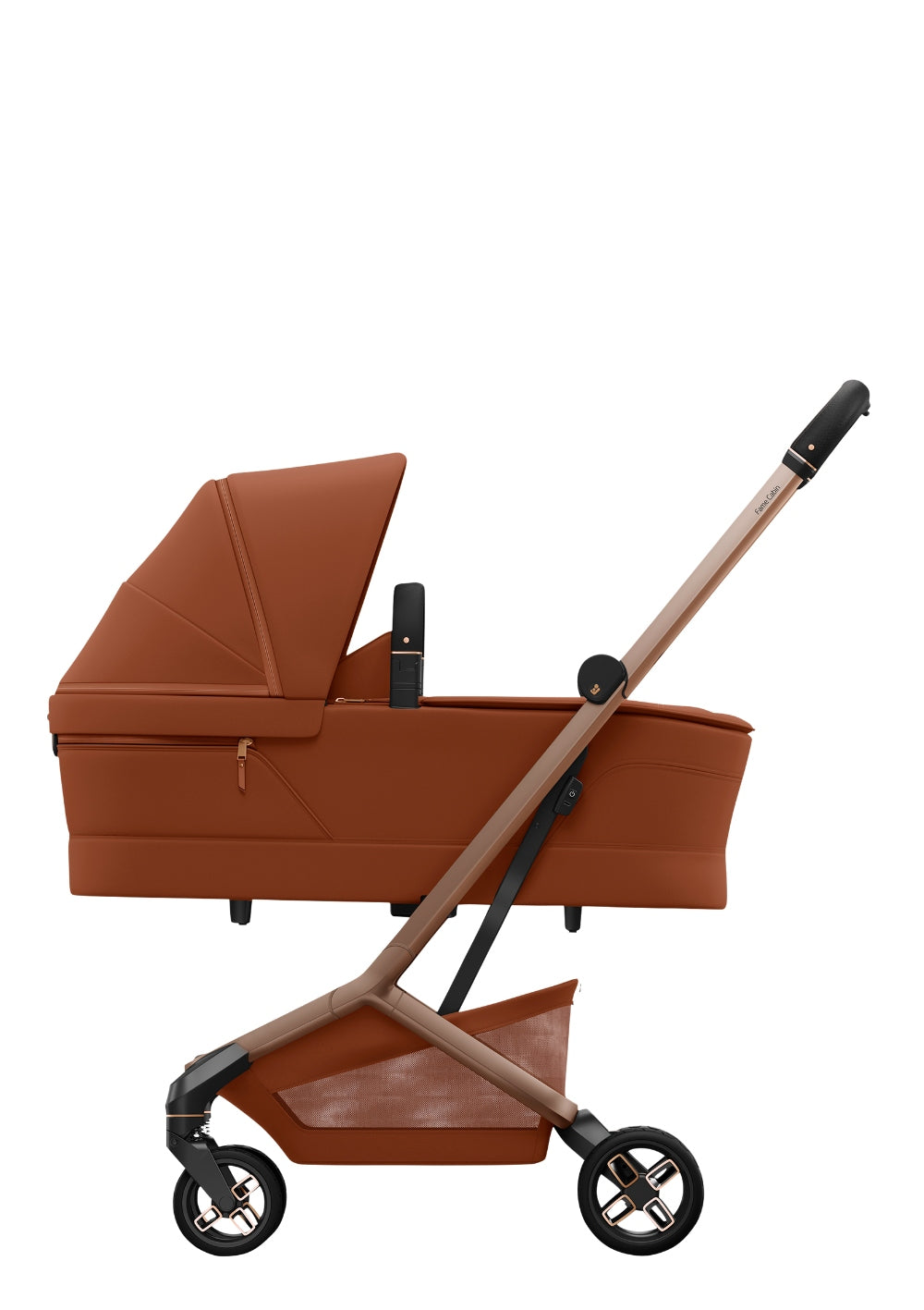 Maxi-Cosi Babywanne 'Cabin' Copper Terra auf dem Kinderwagengestell