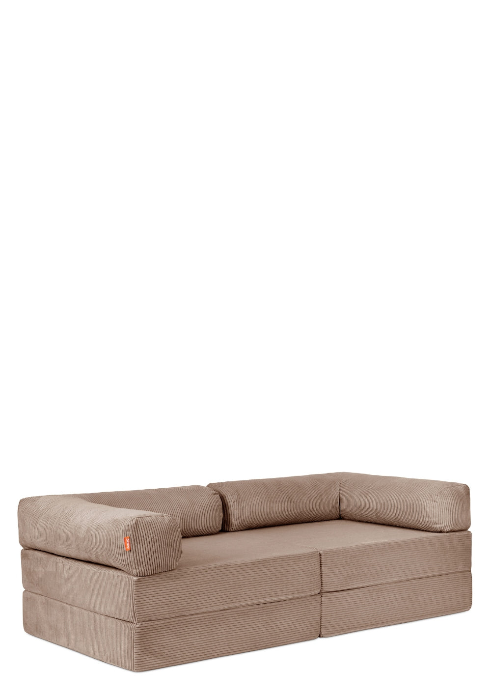 Funzy Family Sofa Cord Karamell Beige