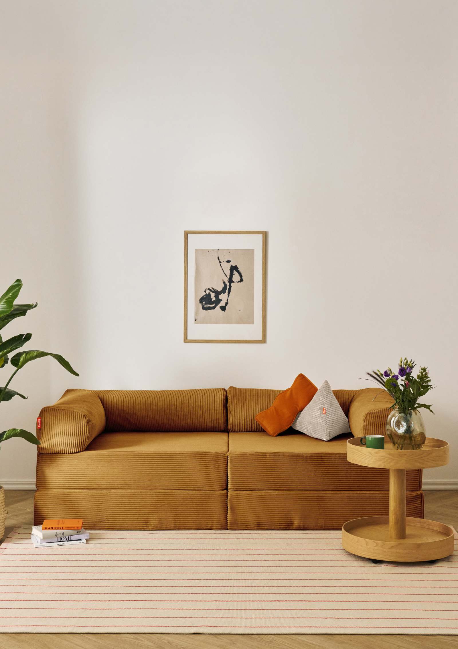 Funzy Family Sofa Cord Senf Gelb