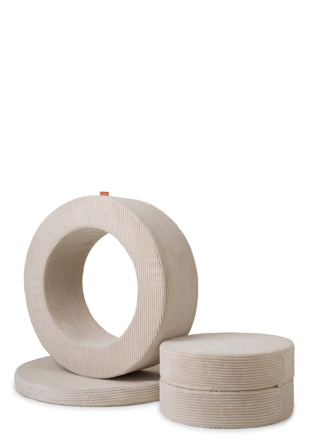 Funzy Donut Cord Creme Beige