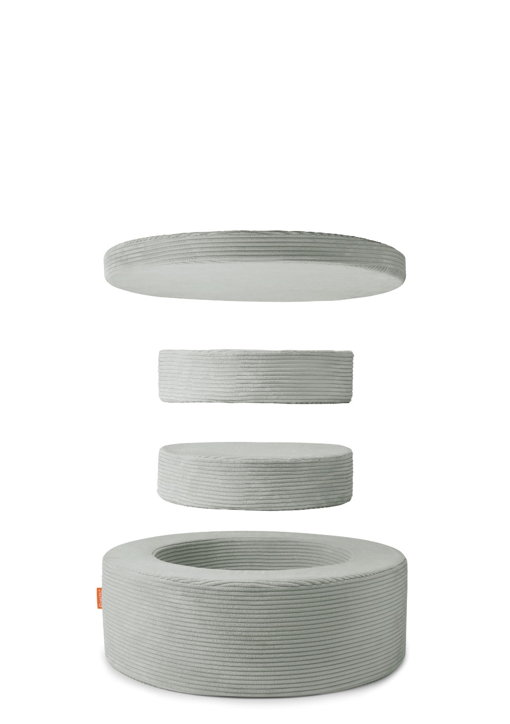 Funzy Donut Cord Salbei Grün