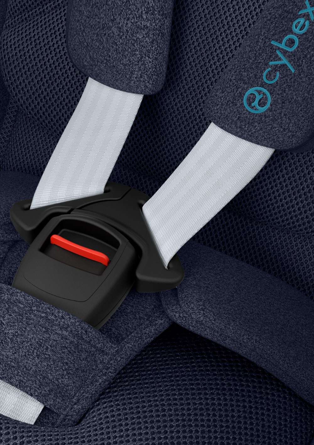 Cybex Kindersitz 'Sirona Ti i-Size PLUS' Nautical Blue – magnetischer Gurt