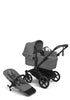 Kinderwagen-Set 'Donkey 6 Mono' Moon Grey