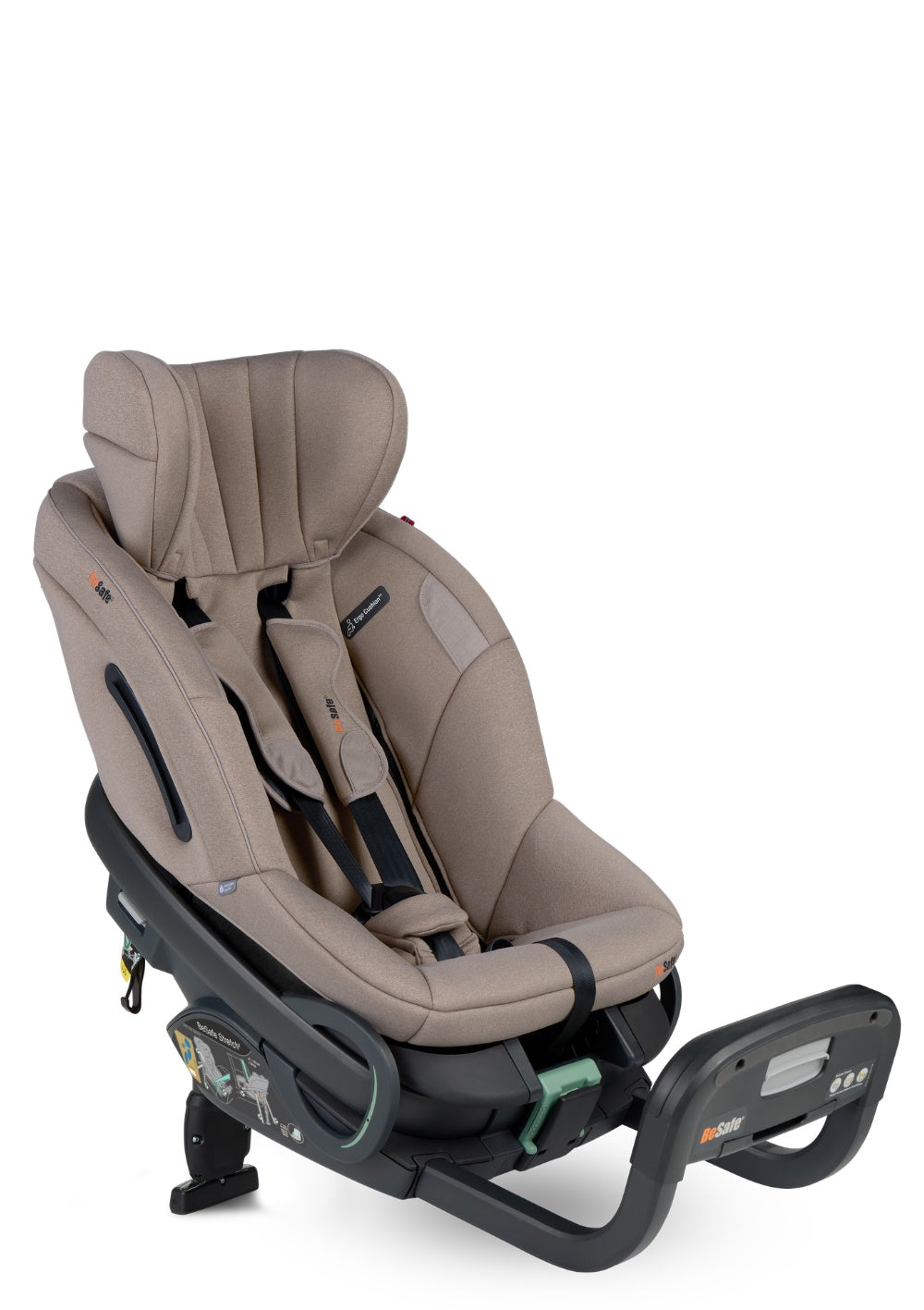 BeSafe Reboarder 'Stretch2' Dark Sand SoftBreeze