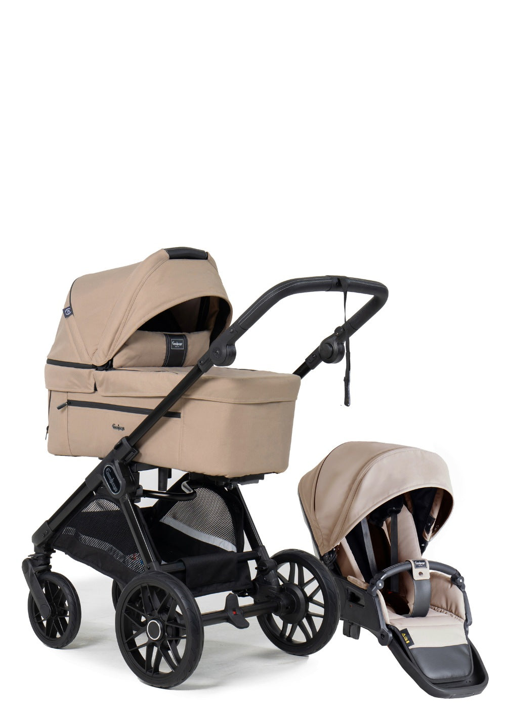 Emmaljunga Kinderwagen-Set 'SENTO PRO FLAT+' Urban Dune