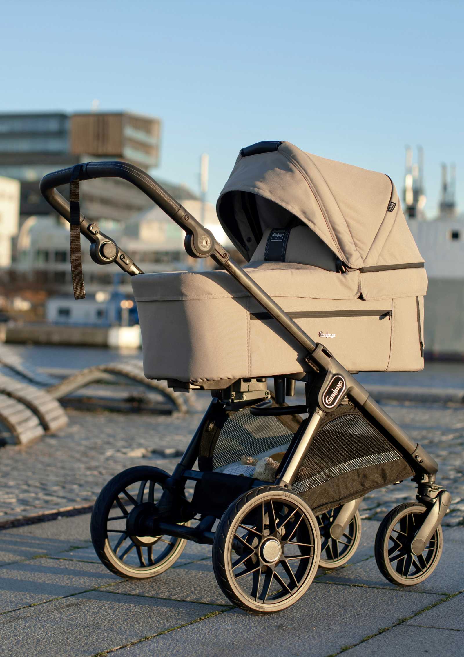 Emmaljunga Kinderwagen-Set 'SENTO PRO' Urban Dune