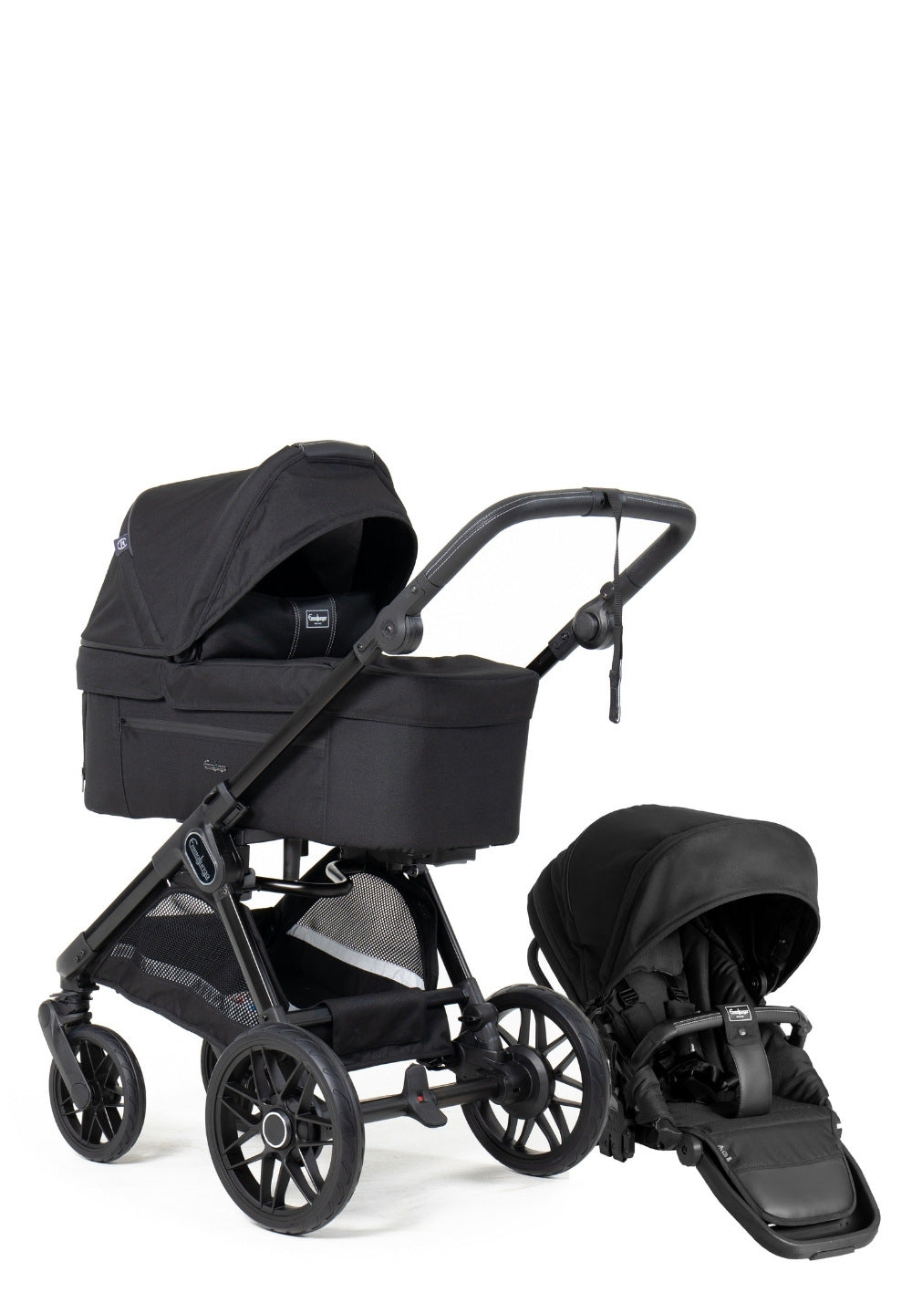 Emmaljunga Kinderwagen 'SENTO PRO ERGO+' Urban Black