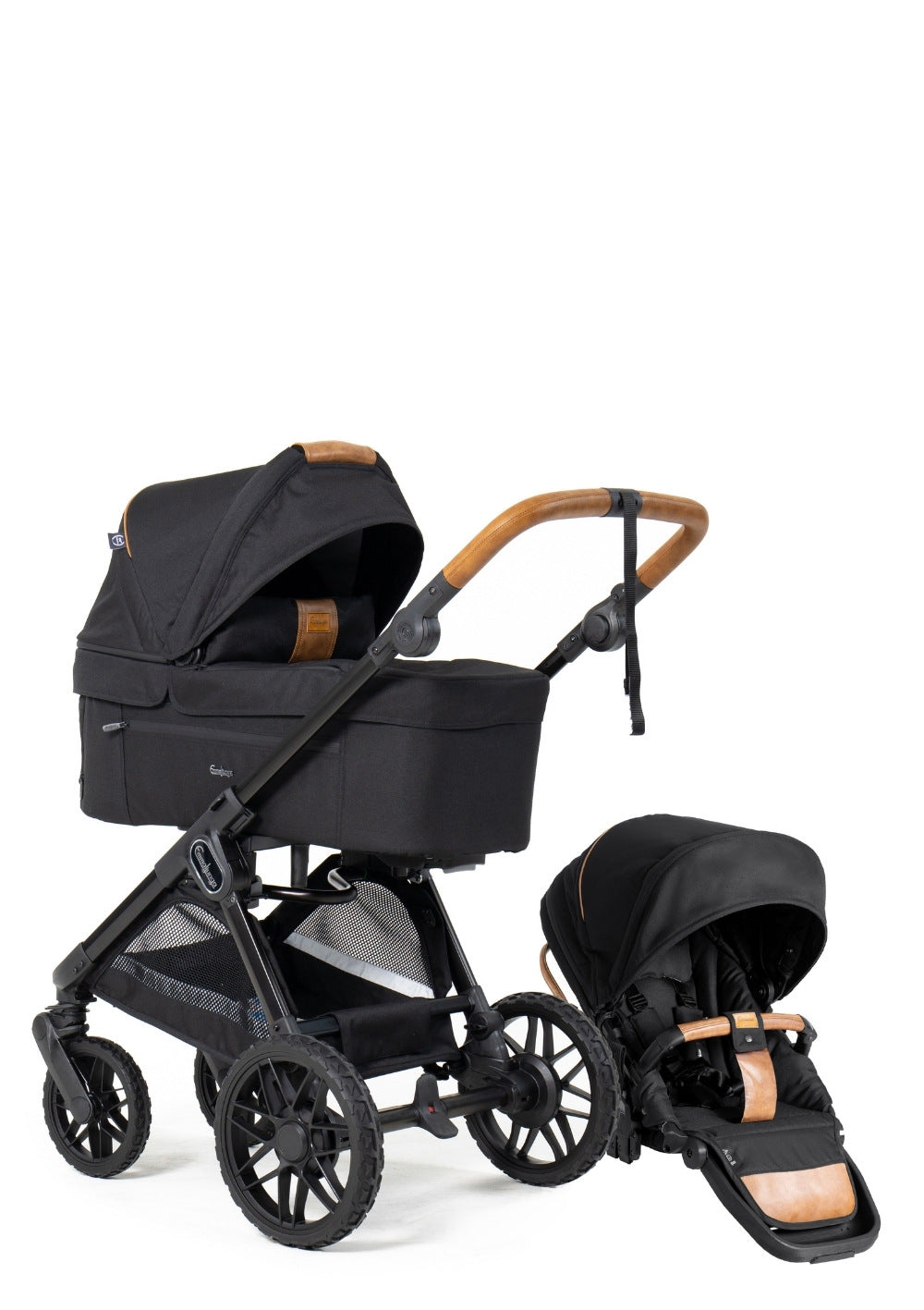 Emmaljunga Kinderwagen 'SENTO PRO ERGO+' Outdoor Black