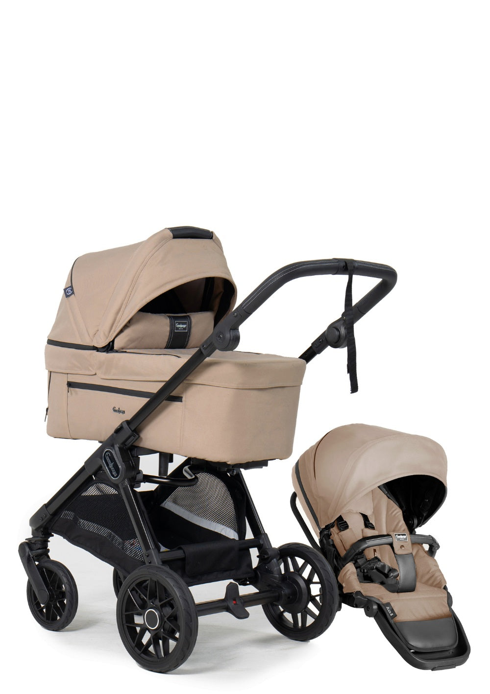 Emmaljunga Kinderwagen 'SENTO PRO ERGO+' Urban Dune