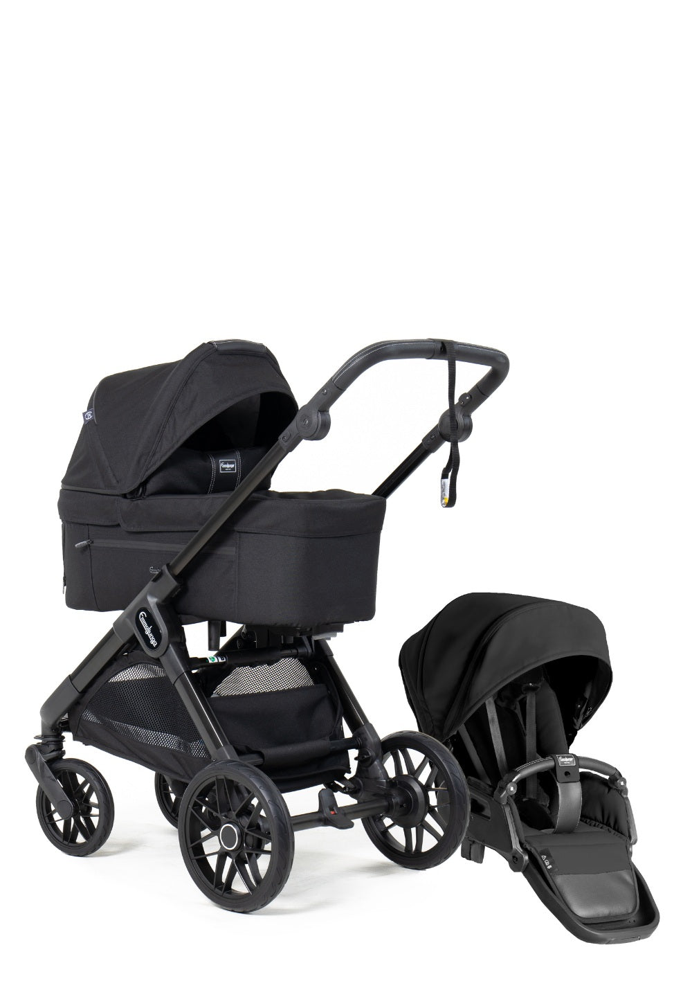 Emmaljunga Kinderwagen 'SENTO MAX FLAT+' Urban Black