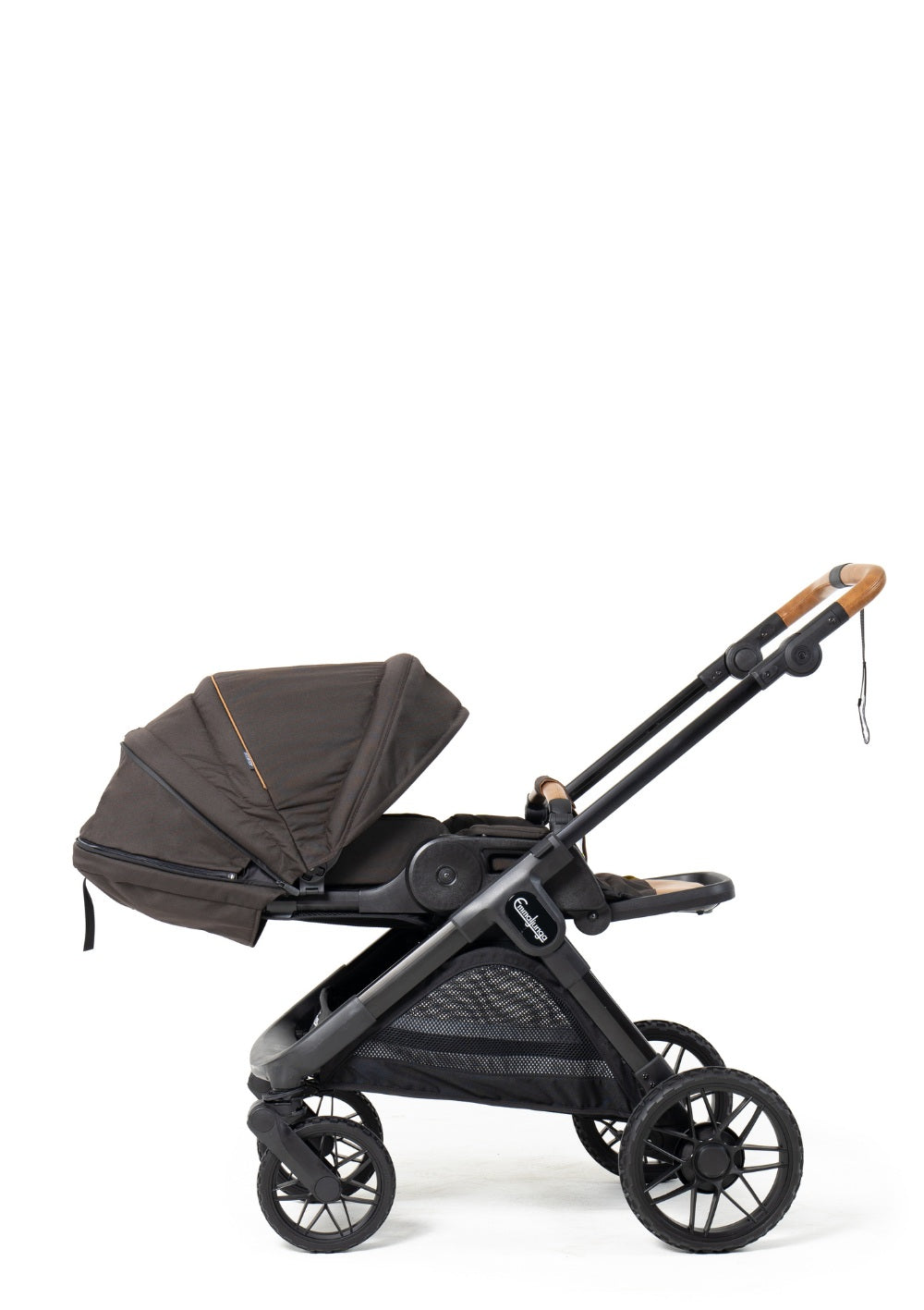 Emmaljunga Kinderwagen-Set 'SENTO MAX FLAT+' Outdoor Brown