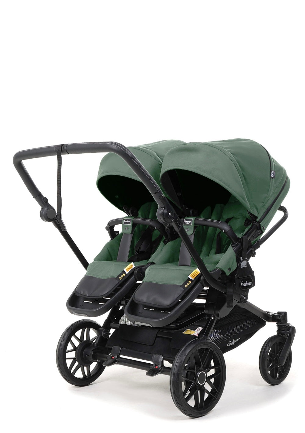 Emmaljunga Geschwisterwagen 'Double SENTO ERGO+' Urban Green