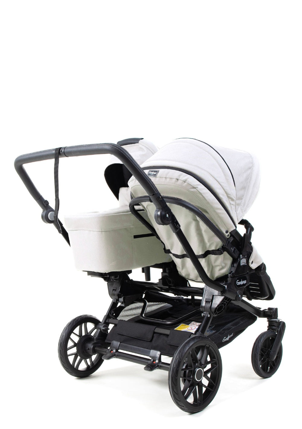Emmaljunga Geschwisterwagen 'Double SENTO ERGO+' Urban Pearl