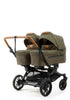 Zwillings-Kinderwagen-Set 'Double SENTO ERGO+' Outdoor Olive