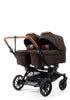 Zwillings-Kinderwagen-Set 'Double SENTO ERGO+' Outdoor Brown