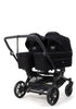 Zwillings-Kinderwagen-Set 'Double SENTO FLAT+' Urban Black