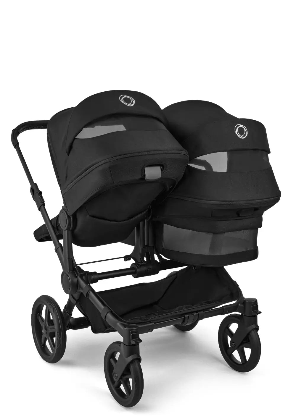 Bugaboo Geschwisterwagen 'Donkey 6 Duo' Heritage Black