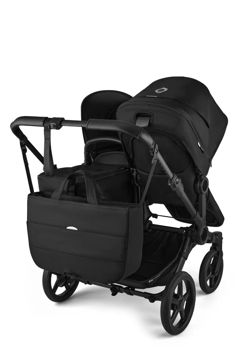 Bugaboo Geschwisterwagen 'Donkey 6 Duo' Heritage Black