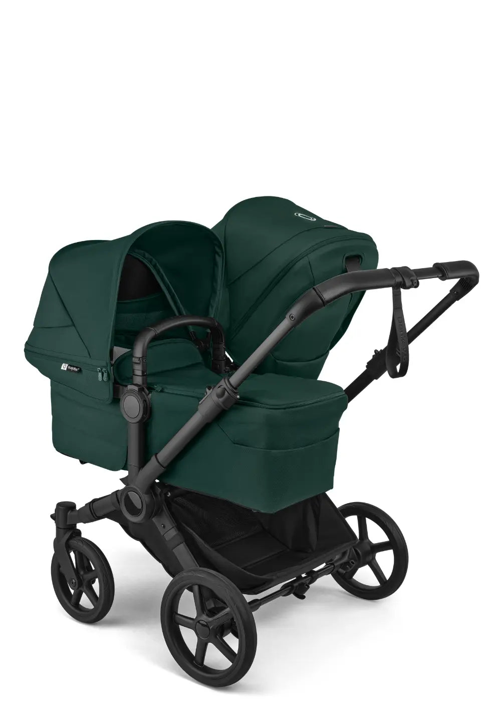 Bugaboo Geschwisterwagen 'Donkey 6 Duo' Fern Green