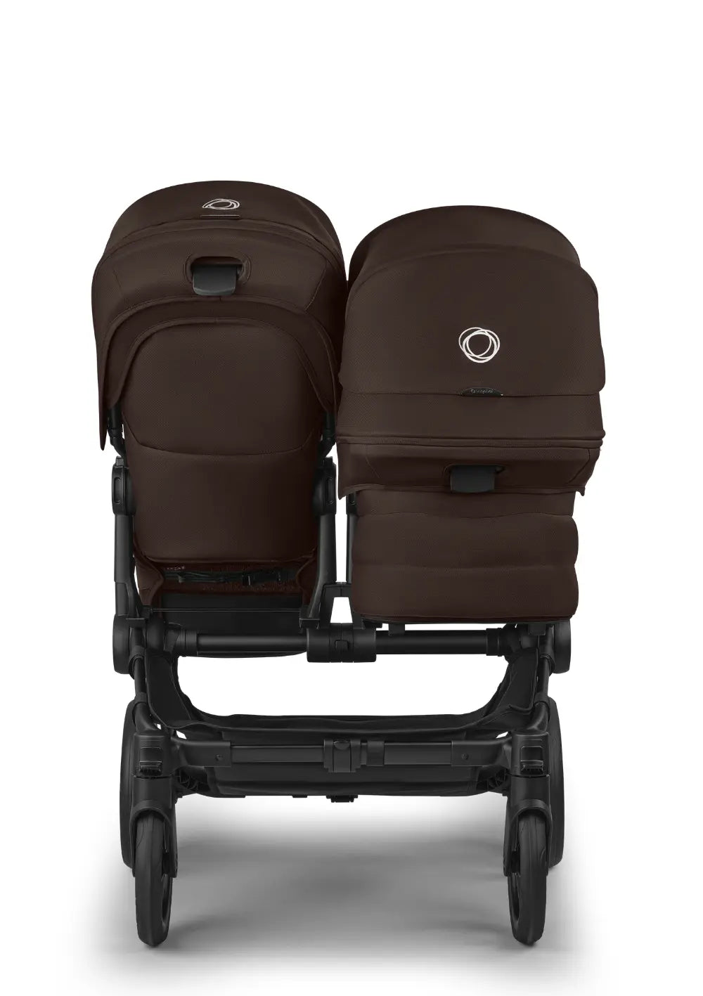 Bugaboo Geschwisterwagen 'Donkey 6 Duo' Cocoa Brown