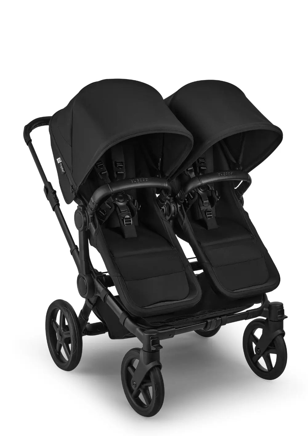 Bugaboo Zwillingskinderwagen 'Donkey 6 Twin' Heritage Black