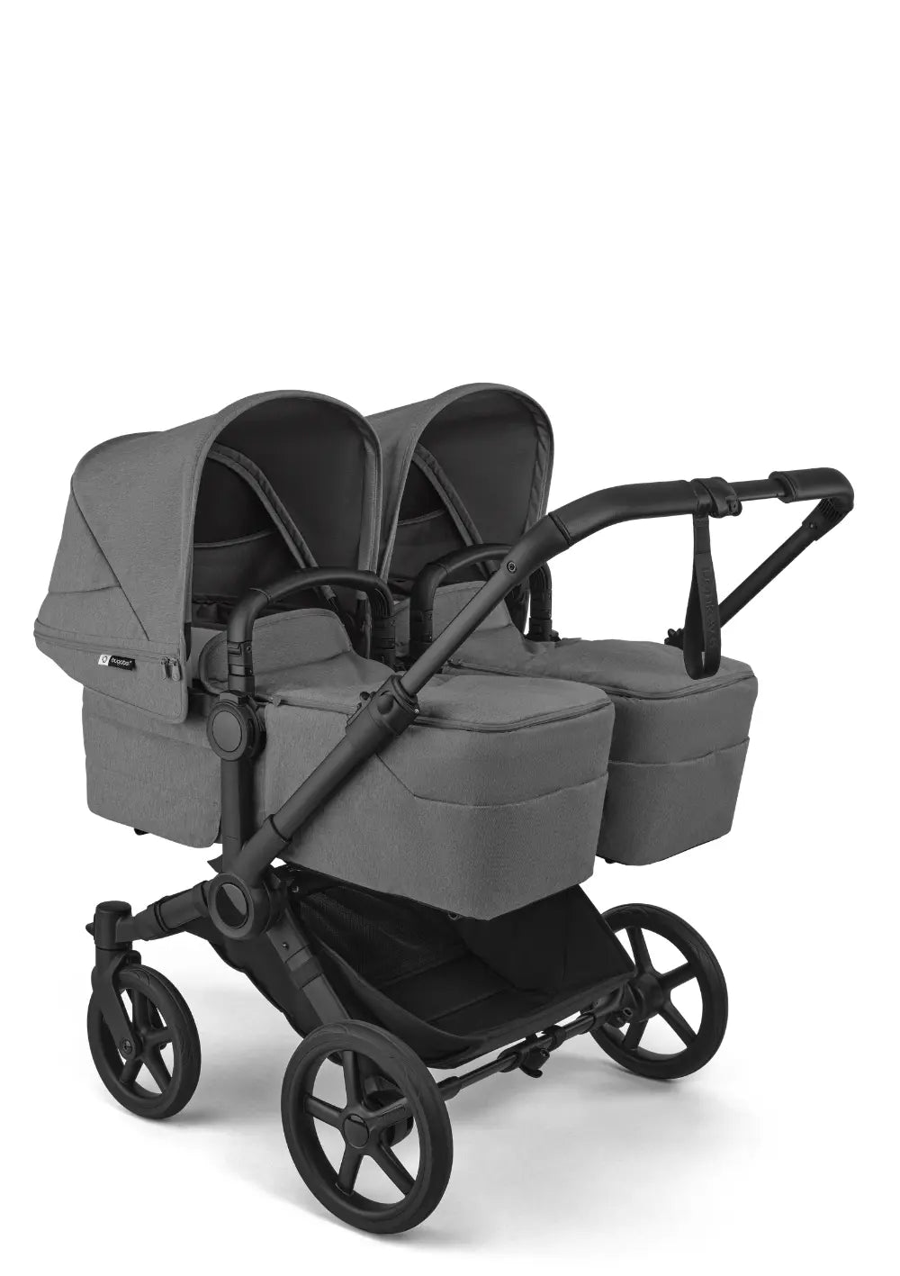 Zwillingswagen-Set 'Donkey 6 Twin' Moon Grey