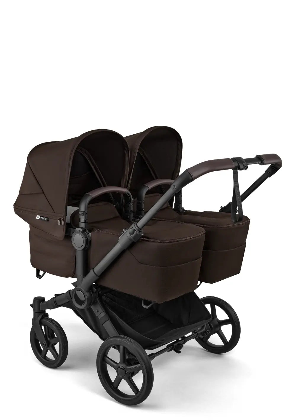 Bugaboo Zwillingskinderwagen 'Donkey 6 Twin' Cocoa Brown
