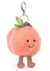 Taschen- und Schlüsselanhänger 'Amuseables Peach'