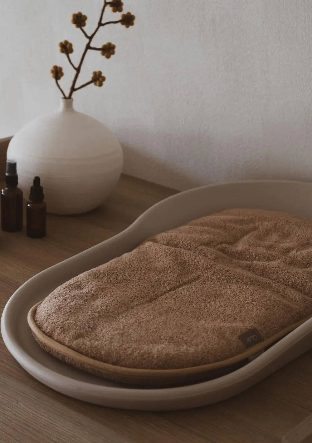 Quax Frottee-Inlay für Wickelauflage 'Mamee' Coral