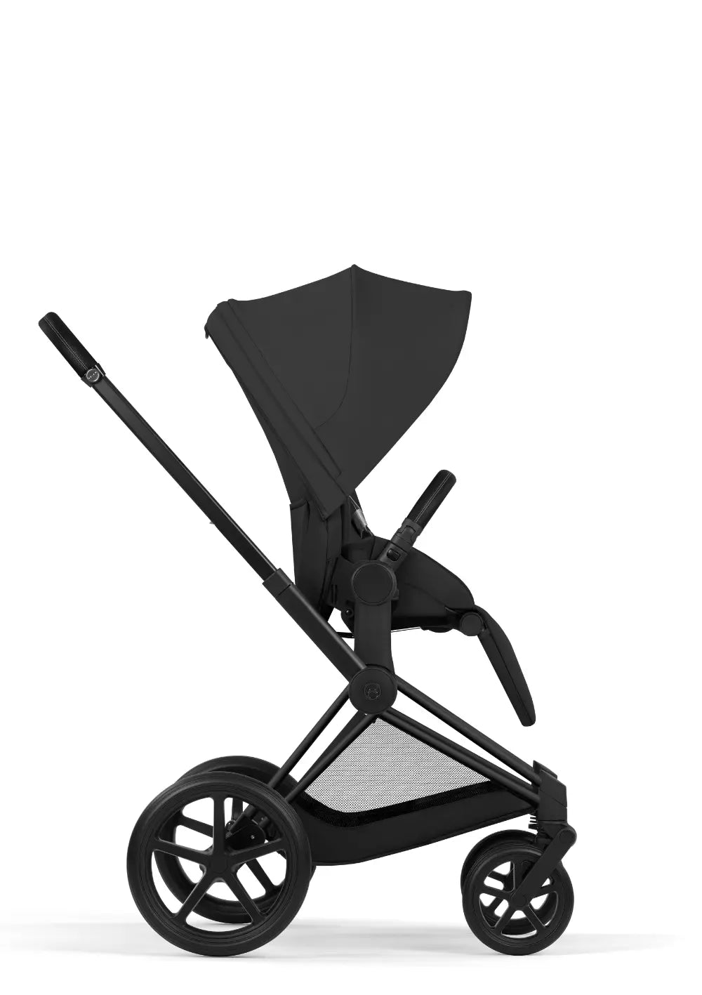 Cybex Kinderwagen-Set 'Priam Comfort' Sepia Black (Matt Black Frame)