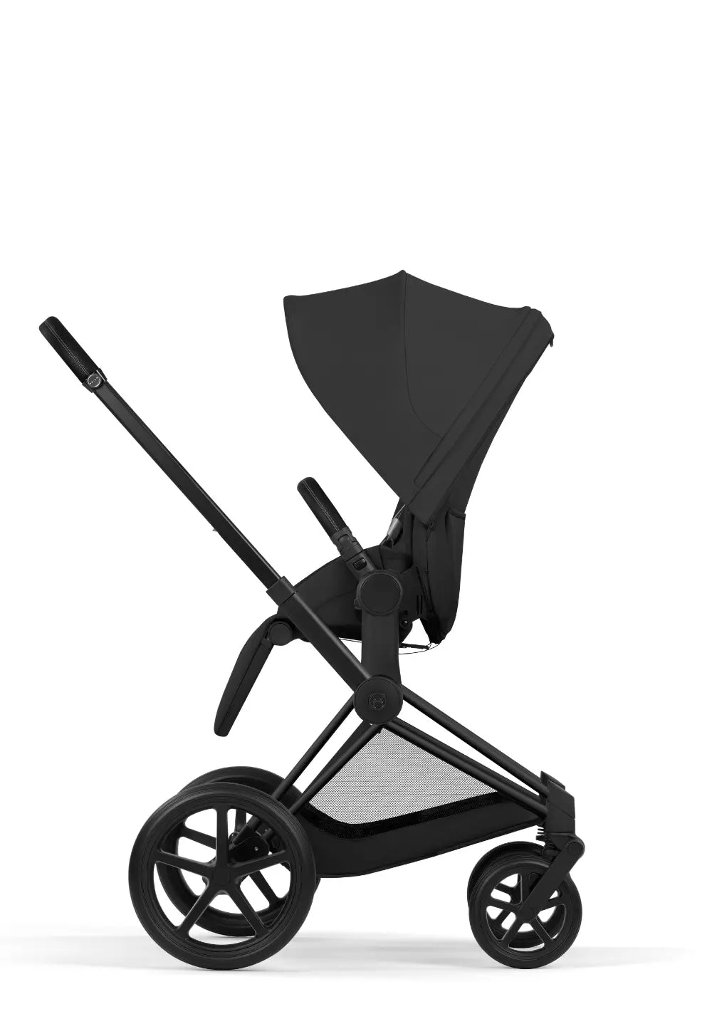 Cybex Kinderwagen-Set 'Priam Comfort' Sepia Black (Matt Black Frame)