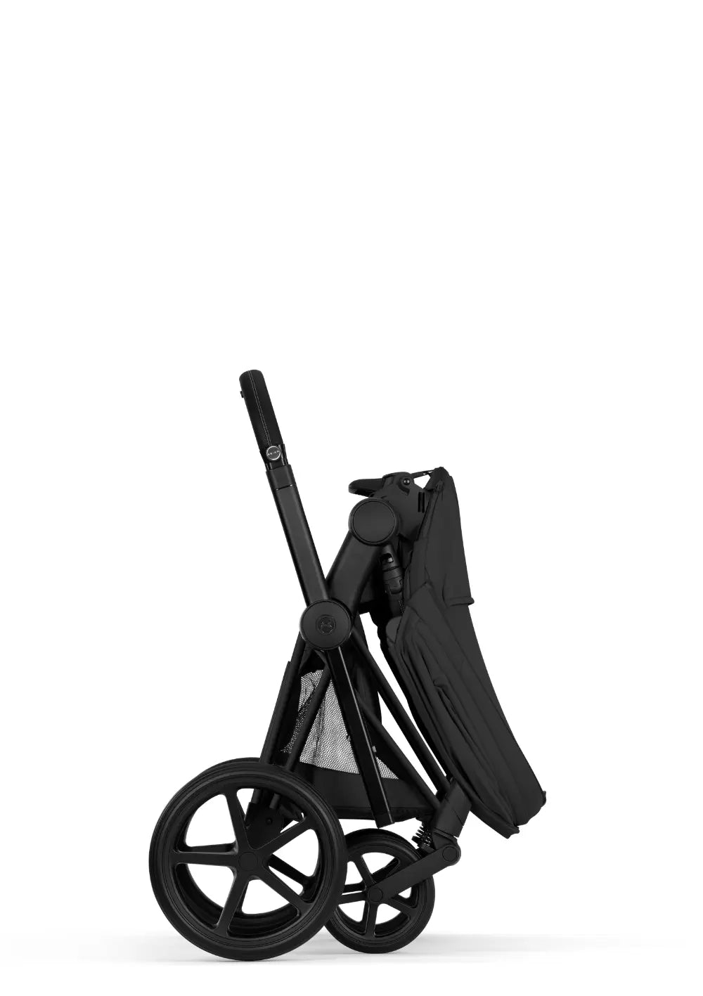 Cybex Kinderwagen-Set 'Priam Comfort' Sepia Black (Matt Black Frame)