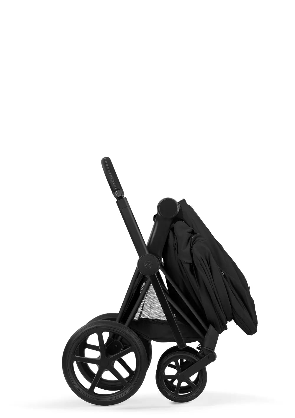 Cybex Kinderwagen-Set 'Priam Comfort' Sepia Black (Matt Black Frame)