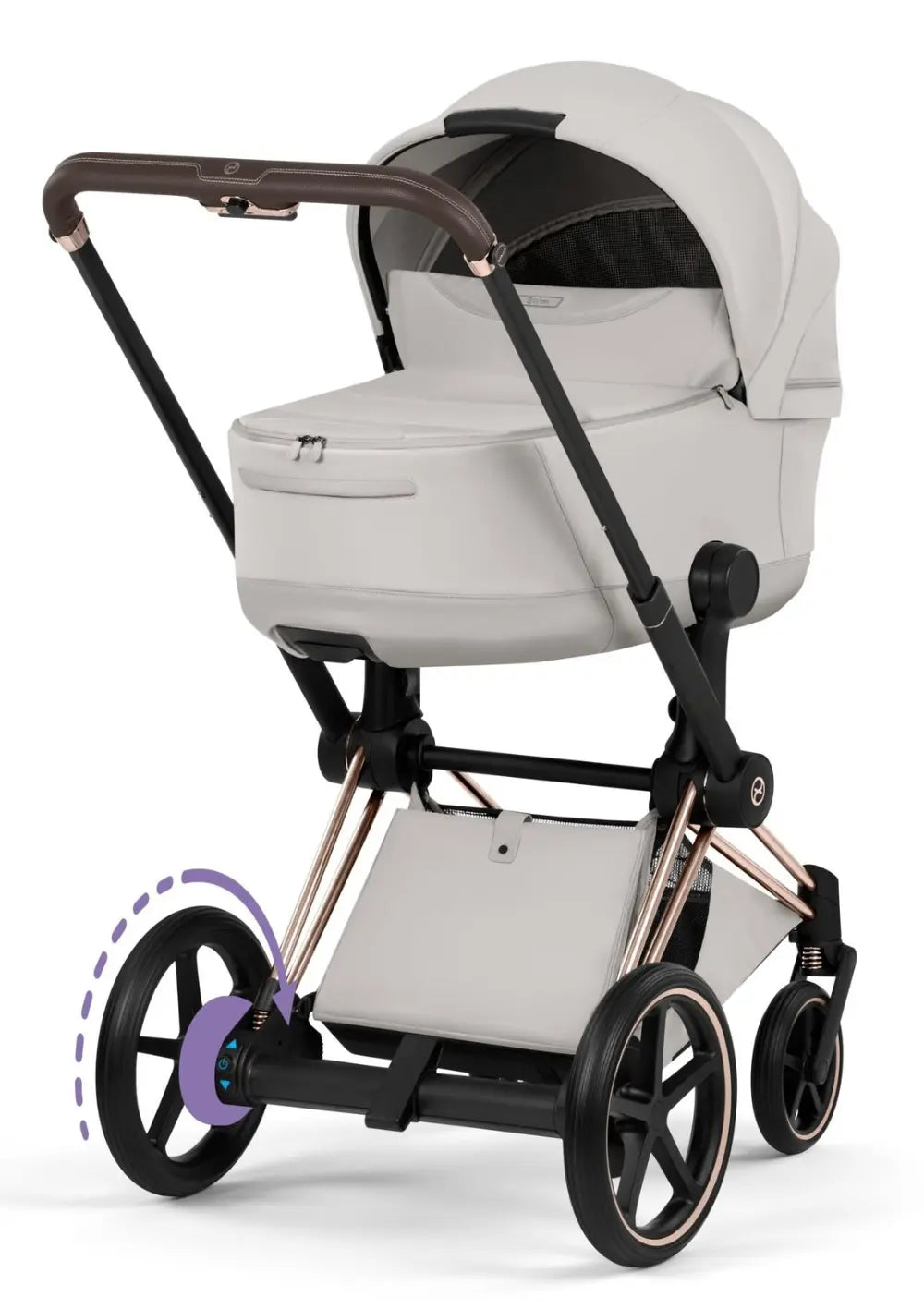 Cybex Kinderwagen-Set 'e-Priam Style' City Grey