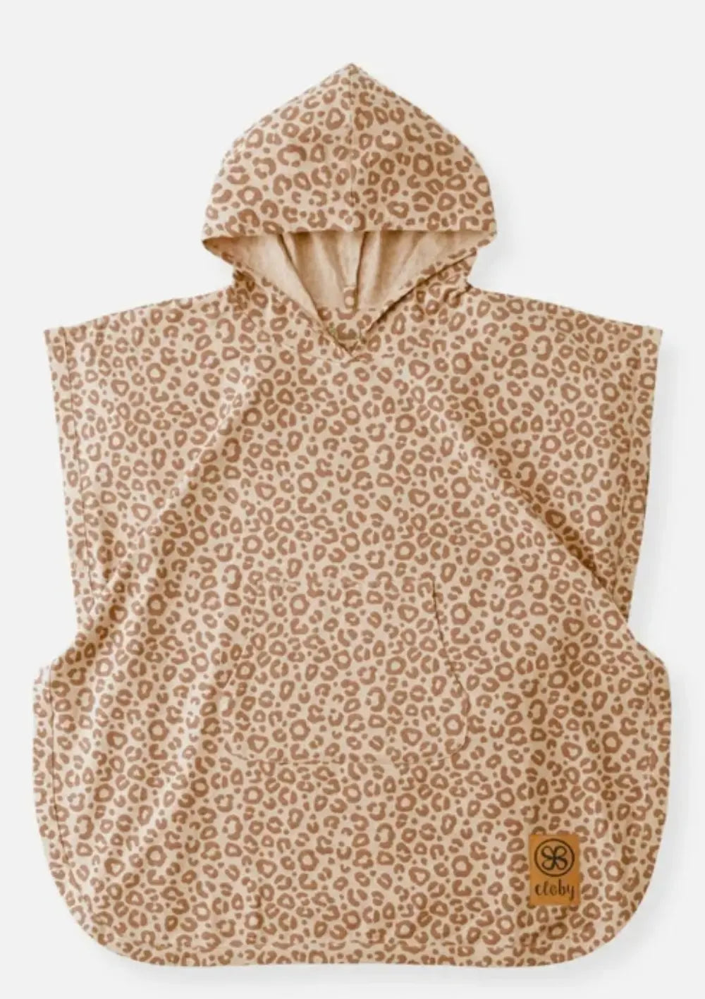 Cloby UV-Poncho UPF 50+ Leopard Brown