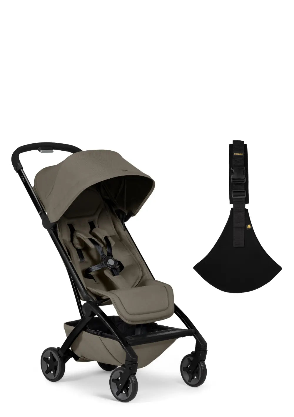 joolz aer kinderwagen Joolz Travel-Set Buggy & Trage 'Aer2 x Wildride' Classic Hazel Brown