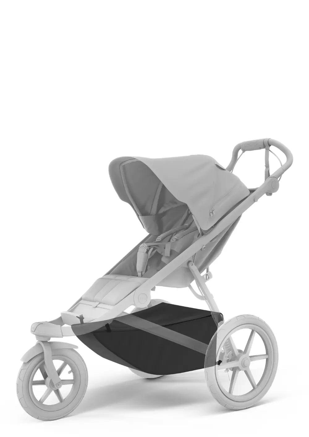 Thule Gepäckkorb für Kinderwagen 'Urban Glide 3 & 4-wheel' black