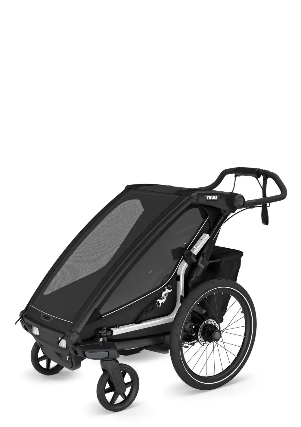 thule fahrradanhänger vergleich 2020 Thule Multisport-Fahrradanhänger 'Chariot Sport 2 Single' Black