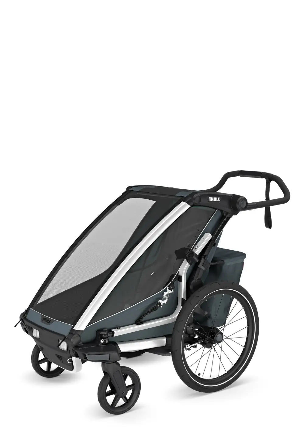 thule fahrradanhänger sitz Thule Multisport-Fahrradanhänger 'Chariot Cross 2 Single' Dark Slate