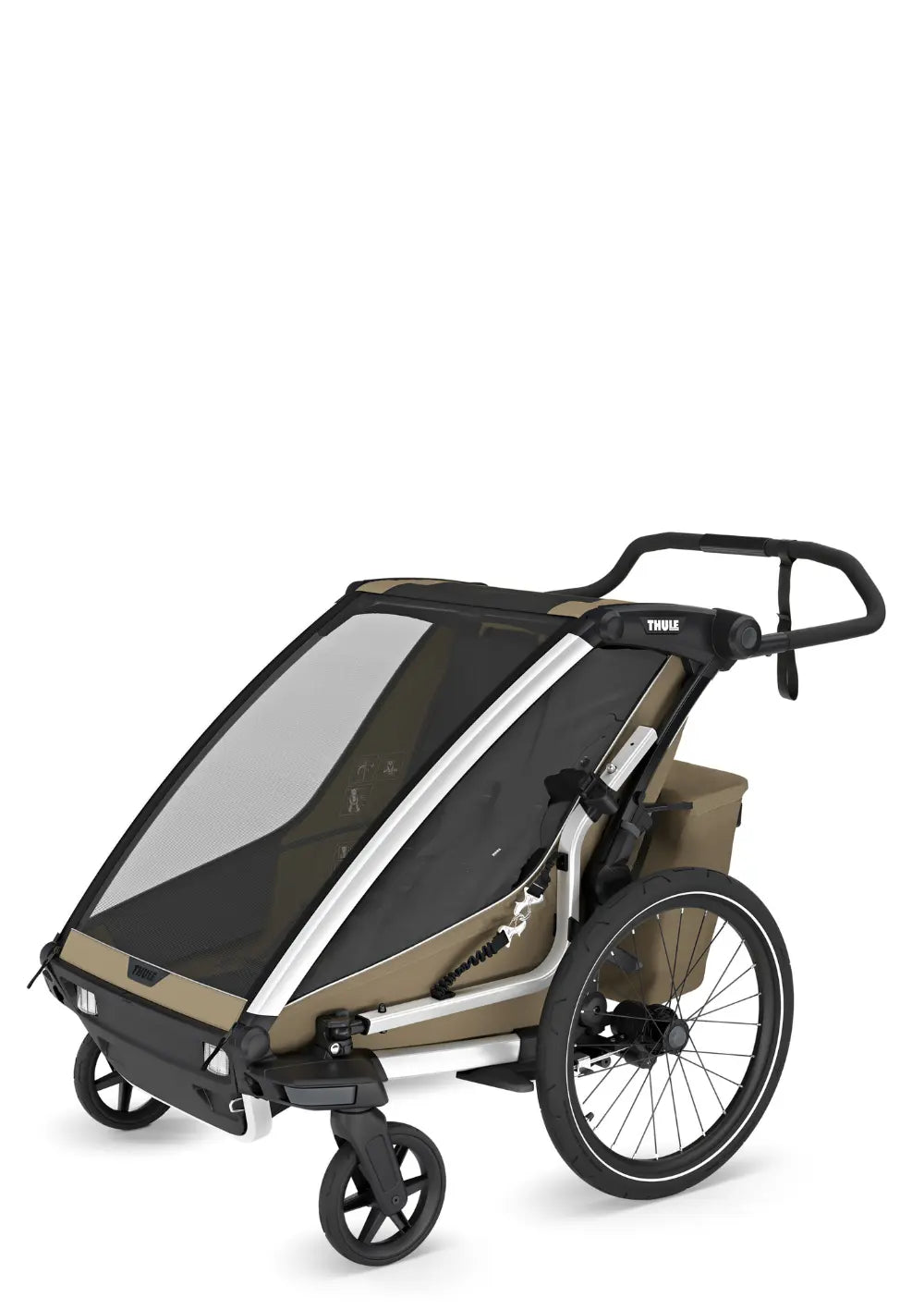 fahrradanhänger chariot cross 2 Thule Multisport-Fahrradanhänger 'Chariot Cross 2 Double' Faded Khaki