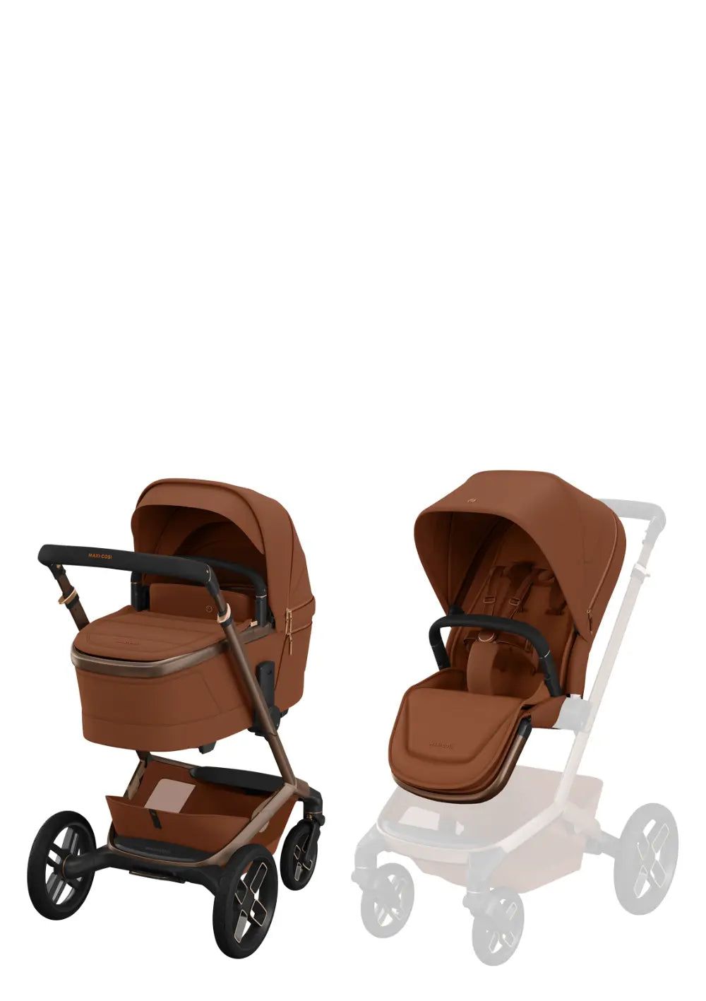 Maxi-Cosi Kinderwagen-Set 'Fame' Copper Terra